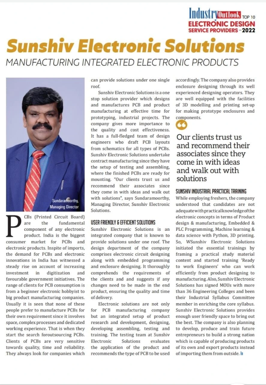 Featured in Industry Outlook